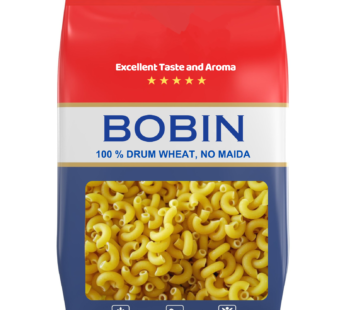 Bobin Elbows Pasta, 100% Durum Wheat, No Maida, Source of Protein & Fiber. (Copy)