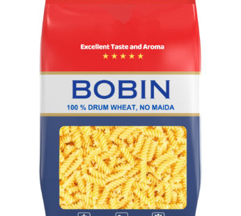 Bobin Fusilli Pasta, 100% Durum Wheat, No Maida, Source of Protein & Fiber. (Copy)